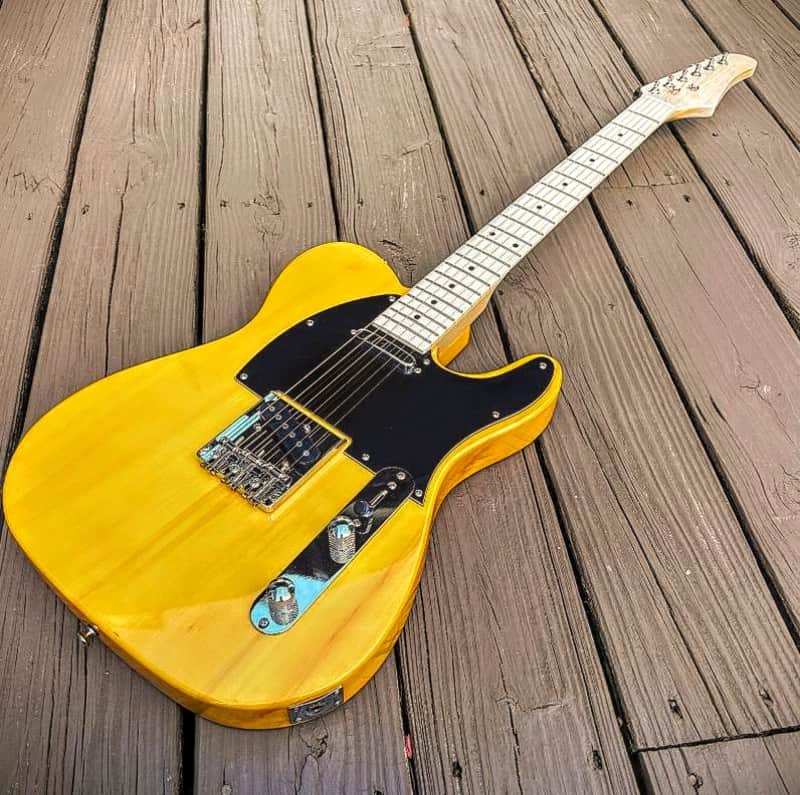 🎸+Amp! T Style Electric Guitar +Soft Case/Gig Bag, Strap, Cable!🎸 image 1