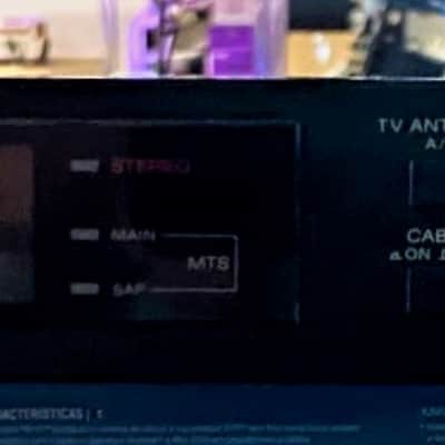 Sony ST-7TV VINTAGE TUNER AM/FM/TV 1980'S - Black image 1