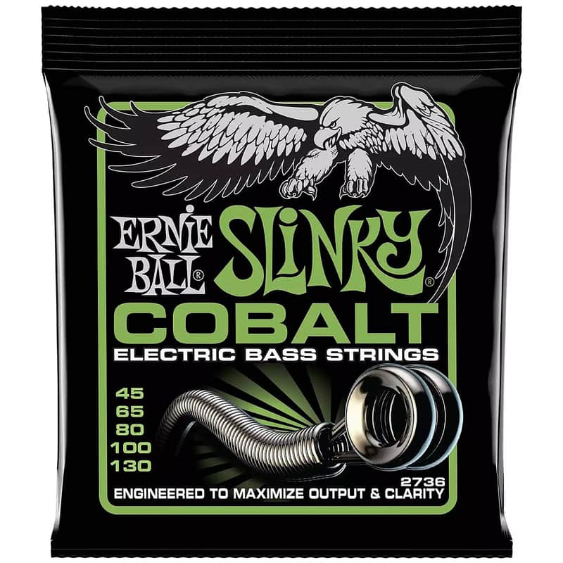 Ernie Ball 2736 Cobalt Regular Slinky 5-String Electric Bass Strings image 1