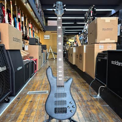 Spector Euro 5 LX Bolt-On 5-String Electric Bass Guitar Transparent Black Stain w/Padded Gig Bag image 4