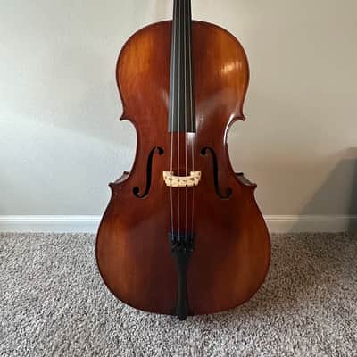 Bellafina BMCA3044OF Musicale Series 4/4 Cello Outfit 2010s - Natural image 7