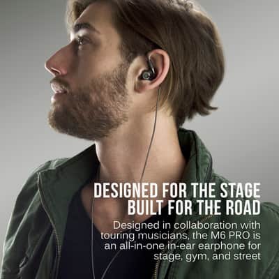 MEE audio M6 PRO 2nd Generation Universal-Fit Noise-Isolating Musicians’ in-Ear Monitors S image 2