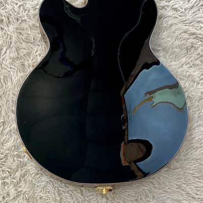 Gretsch Synchromatic Falcon Hollow Body Single-Cut w/Bigsby, Ebony board, Black image 8