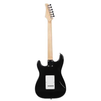 Dark Blue 6-String ST Electric Guitar Beginner Pack – Rosewood Fingerboard, Basswood Body + Strap, Cord & Gig Bag image 2