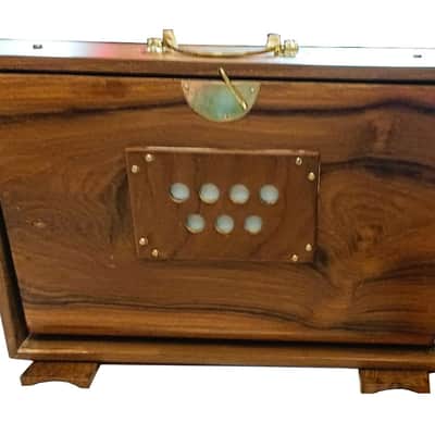 432 Hz Full Teak Wood Indian Shruti Box Surpeti Specially Designed for Bhajan Kirtan Yoga Chanting. USA TARIFF COSTS INCLUDED image 2