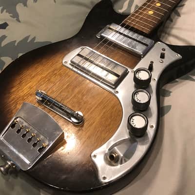 Beltone Solid body 1953 Natural black fade burst image 1