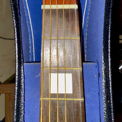 1970 Silvertone S1212 Acoustic Guitar Harmony Made image 2