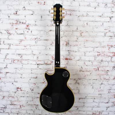 Epiphone - 2020 Joe Bonamassa Les Paul Custom Black Beauty Electric Guitar Antique Ebony w/OHSC and COA - USED image 10