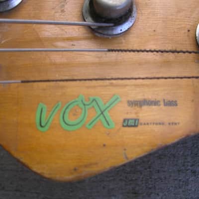 Vox Symphonic Bass 1962 White image 5