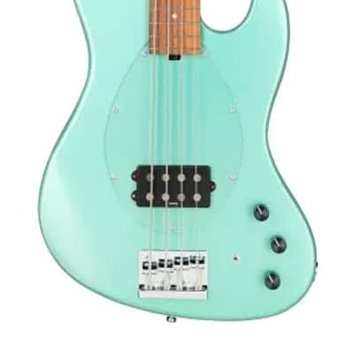 Sadowsky MetroExpress 21-Fret Vintage M Bass, Morado Fingerboard, 4-String - Solid Sage Green Metallic High Polish image 2