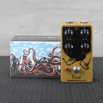 EarthQuaker Devices Hoof Hybrid Fuzz V2 2017 - Present Gold / Black Print image 1
