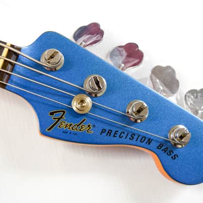 Fender Artist Series Tony Franklin Fretless Precision Bass - Lake Placid Blue image 7