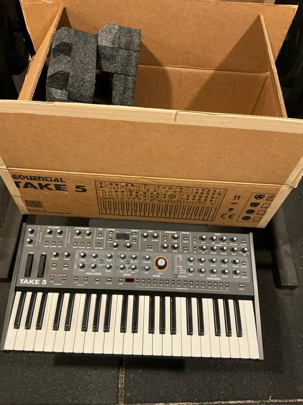 Sequential Take 5 44-Key 5-Voice Compact Polyphonic Synthesizer 2021 - Present - Black image 1