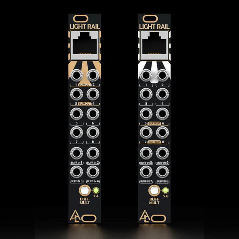 AFTER LATER AUDIO LIGHT RAIL (PAIR) : BRAND NEW :  [DETROIT MODULAR] image 1
