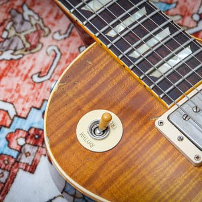 GIBSON USA Custom Shop Ace Frehley '59 Les Paul Standard #124 "Dirty Lemon Frehley Burst" (2015) image 9