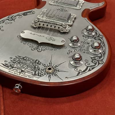 Teye Electric Gypsy 2010s - low SN - Excellent condition Burgundy and metal - El Torero R series image 7