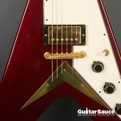 Gibson Flying V Custom Shop 2009 - Burgundy Metallic (Cod.1796UG) image 3