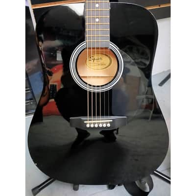 Squier A-150 Acoustic Guitar Black image 3