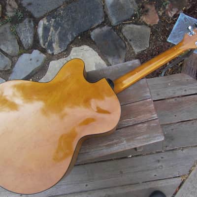 Harptone S-6NC Sultan guitar Sam Koontz vintage 1960s 1970s Vintage arched back cutaway image 13