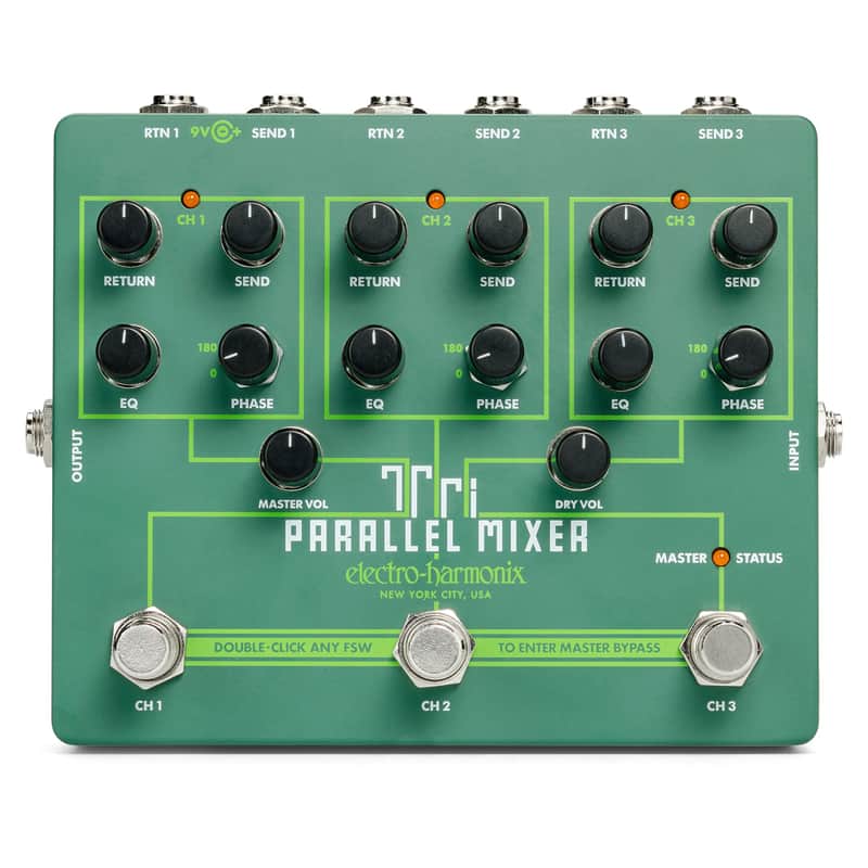 Electro-Harmonix Tri Parallel Mixer Pedal image 1