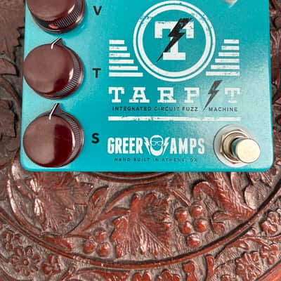 2018 Greer Amps Tarpit Fuzz Teal Mint Condition Great Big Muff Tones image 2
