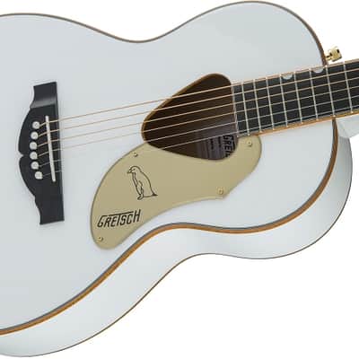 Gretsch G5021WPE Rancher Penguin Parlor Acoustic Electric Guitar. Fishman Pickup System, White image 8