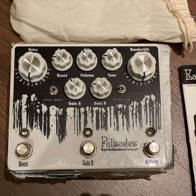 EarthQuaker Devices Palisades Mega Ultimate Overdrive V2 Limited Edition 2017 - Present - Black Texture / White Print image 7