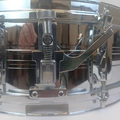 Yamaha SD550MA 5x14" Snare Drum Steel Shell Chrome Triple-Flange Rim 8-Lug Japan image 6