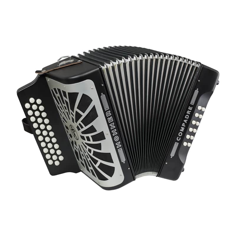 Hohner Compadre GCF Accordion w/Gig Bag - Black image 1