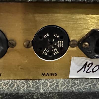78 Marshall JMP 1992 Super Bass 2-Channel 100-Watt Guitar / Bass Amp Head 1978-Black image 15