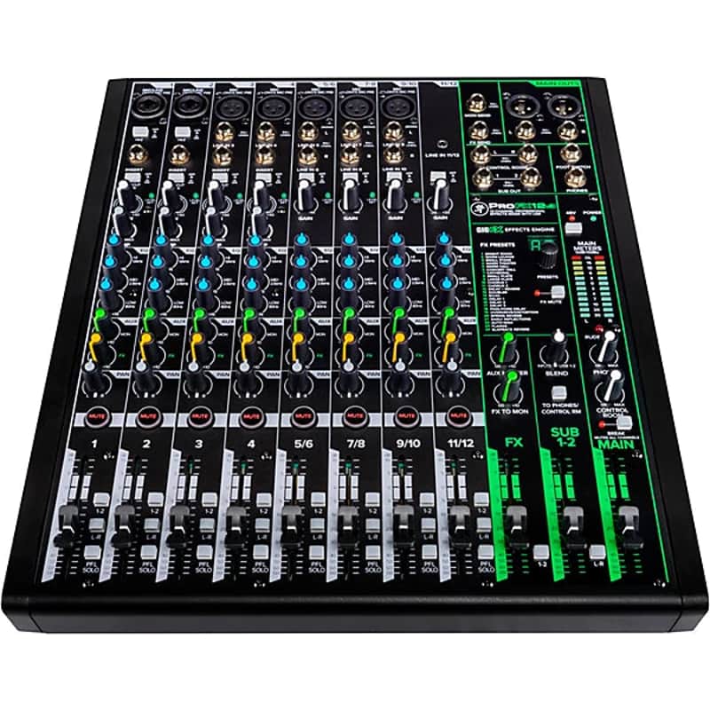 Mackie ProFX12v3 12 Channel Professional Effects Mixer with USB image 1