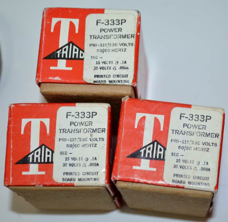 Triad F333P Power Transformers N.O.S. image 1