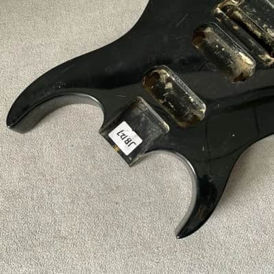 Black HH Left Handed Guitar Basswood Body image 12