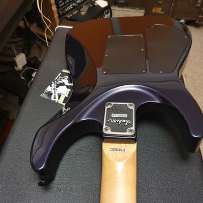RARE Jackson Dinky Pro Reverse Purple DK2 Japan MIJ German Floyd Rose Professional Guitar OHSC image 21