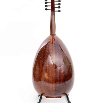 Professional Iraqi Oud Floating Bridge Pamela Mother of Pearl design & Cedar Top image 3