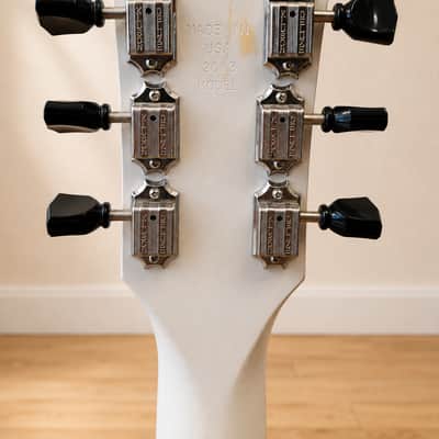 2013 Gibson LPJ – Rubbed Trans White – Very Good Condition – Gibson Hardshell Case image 3