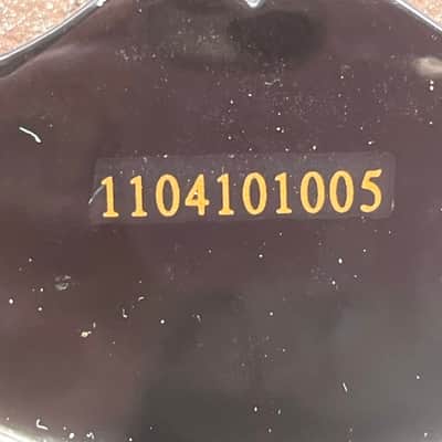 Epiphone Special Les Paul Shape Model II W/ Headstock Repair SN: 1104101005- Black image 2