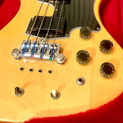 1978 Gibson RD Artist "NATURAL BLONDE" Electric (MOOG) Bass + OHSC image 8