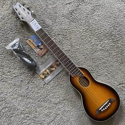 Sunburst Washburn RO10TBL Rover Steel String Travel Acoustic Guitar image 15
