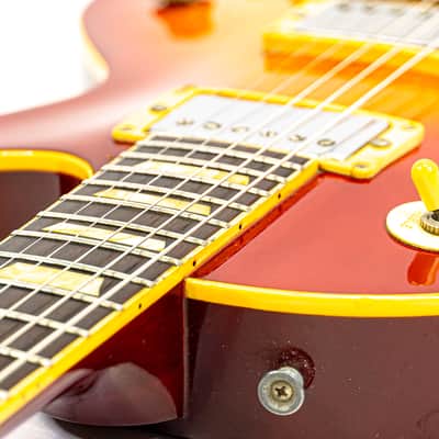 Orville by Gibson MIJ Les Paul Standard Cherry Sunburst w/ Classic Gibson Mojo, Repaired Headstock image 15