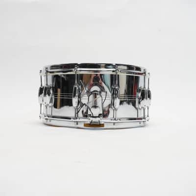 SLINGERLAND   SOUND KING GENE KRUPA COB 14"x6.5" SNARE DRUM 1970s - Chrome image 2