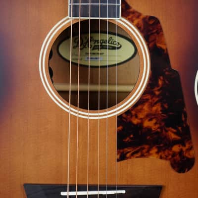 D'Angelico Premier Tammany with Electronics - Caramel Burst image 4