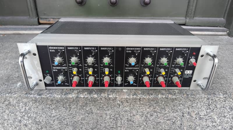 Klein and Hummel UE-400 2-Channel Parametric Equalizer 1970s - Black image 1