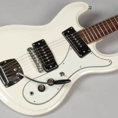 1969 Univox Hi Flier Phase II Model 1800 "Kurt Cobain" Matsumoku Japanese White! Ref. #00422 image 1
