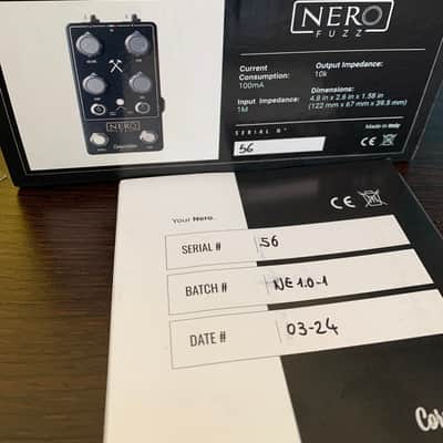 Cornerstone Nero Fuzz / Gladio SC Preamp – Mint – Original Box image 6