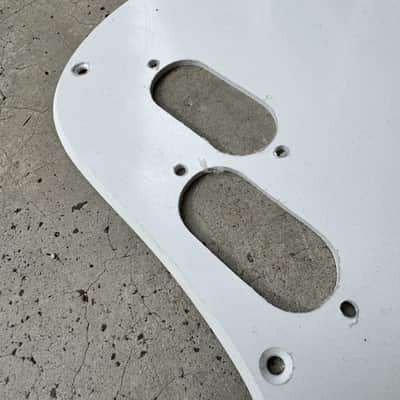WD Custom Pickguard For Fender 1981-1985 Bullet Bass #55S Parchment Solid image 6