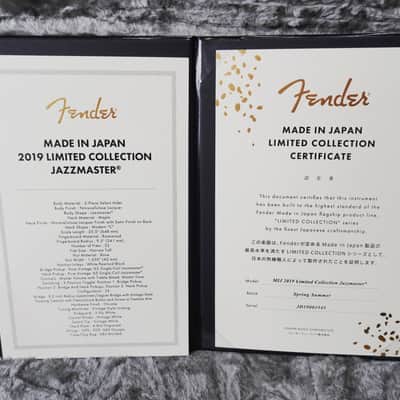 2019 Fender Limited Collection Jazzmaster Ocean Turquoise Lacquer MIJ Japan – Rare image 15
