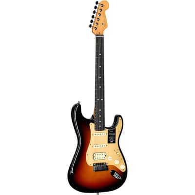 Fender American Ultra II Stratocaster HSS Electric Guitar, Ebony Fingerboard (with Case), Ultraburst image 6