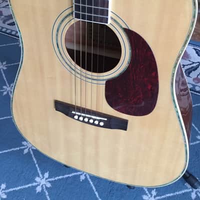 Woods W92 Acoustic Guitar Natural image 4