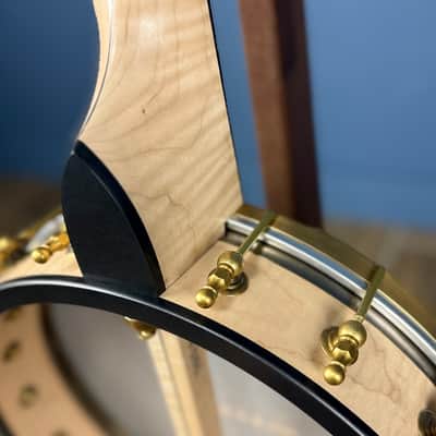Pisgah Whyte Laydie - 12" Curly Maple 5-String Openback S-Scoop image 4